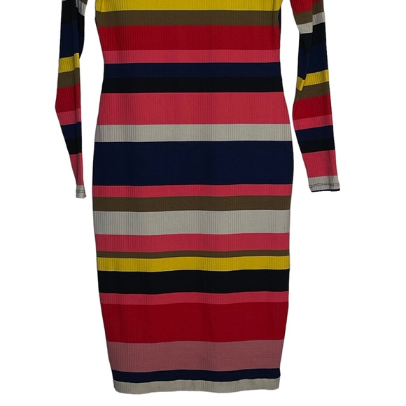 Anthropologie Plenty by Tracy Reese Vivid Striped Column Size Medium Dre… - Picture 7 of 9